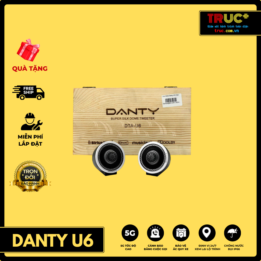 DANTY U6 | Loa Treble Mid Ôtô
