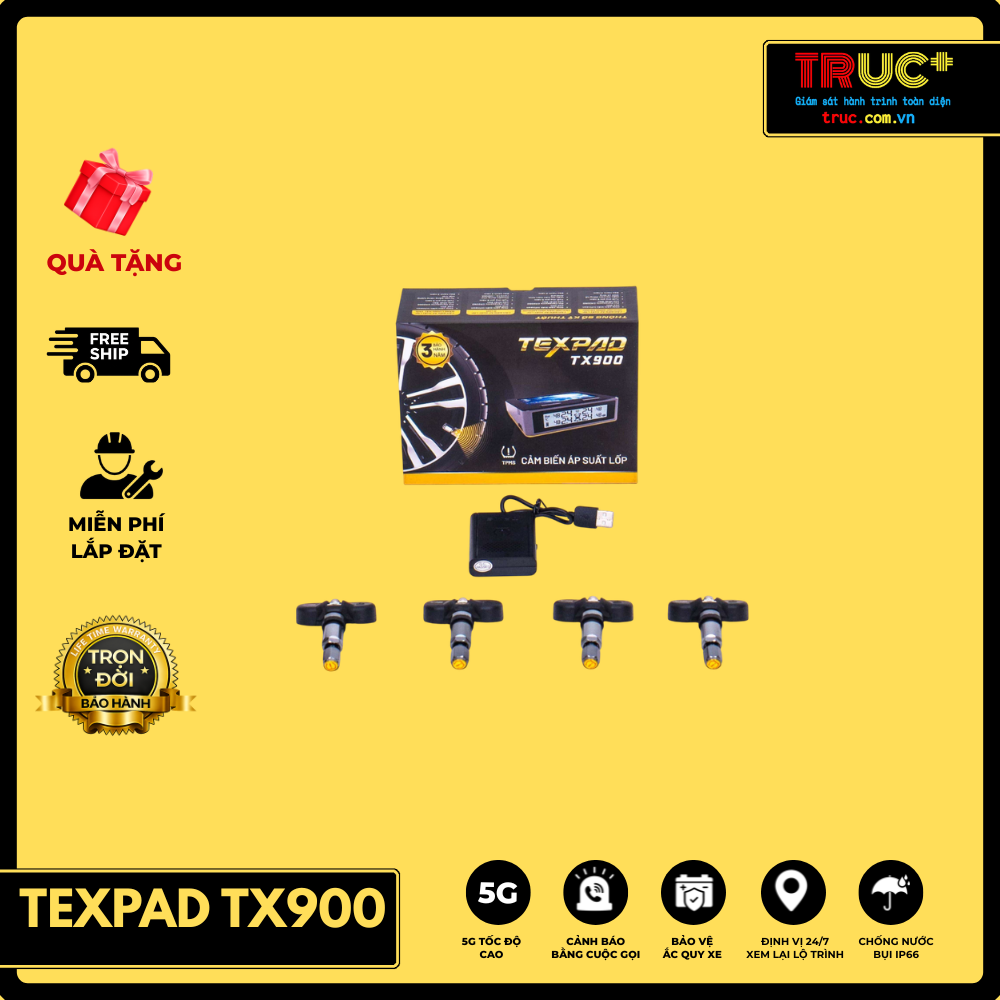 TEXPAD TX900 Cảm Biến Áp Suất Lốp Ôtô
