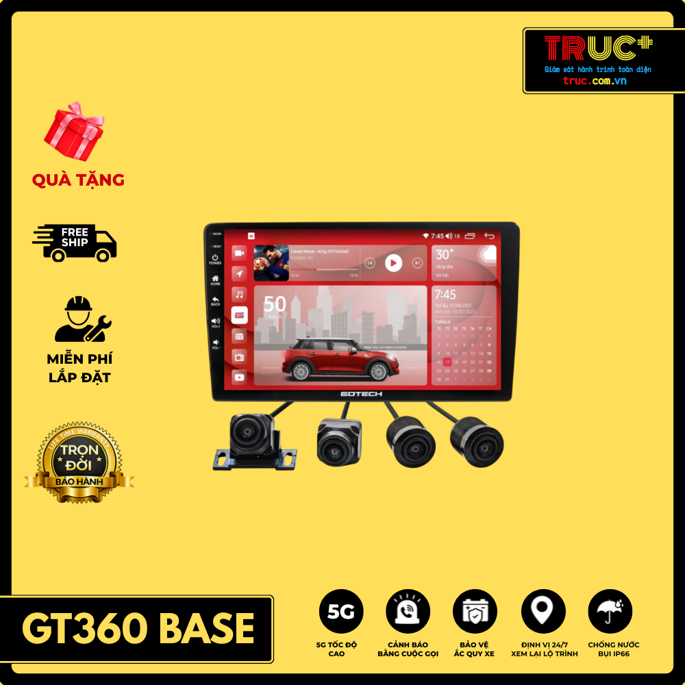 GOTECH GT360 BASE | Màn Hình Android